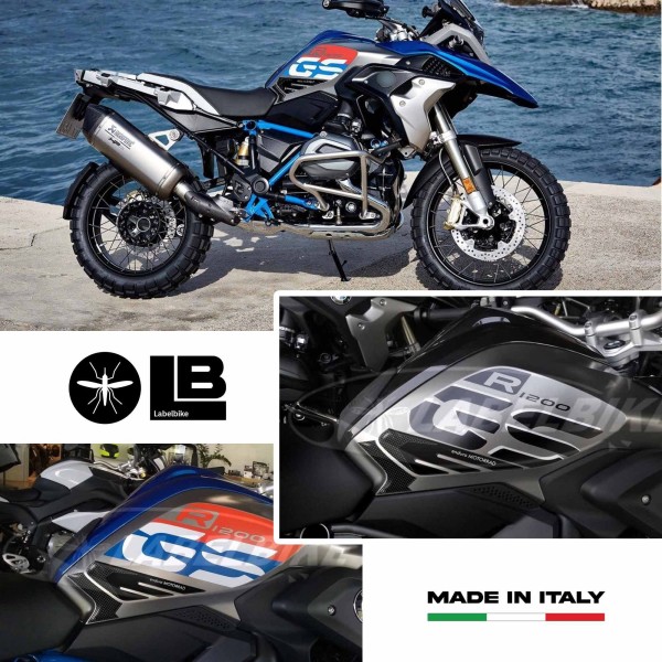 3D SIDE PROTECTIONS ADHESIVE KIT compatible POUR BMW GS R1200 à partir de 2017