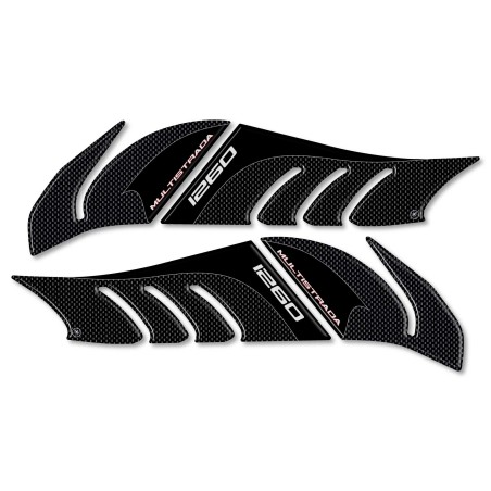 3D GEL ADHESIVOS PROTECTORES DE TANQUE compatible para MOTO DUCATI MULTISTRADA 1260