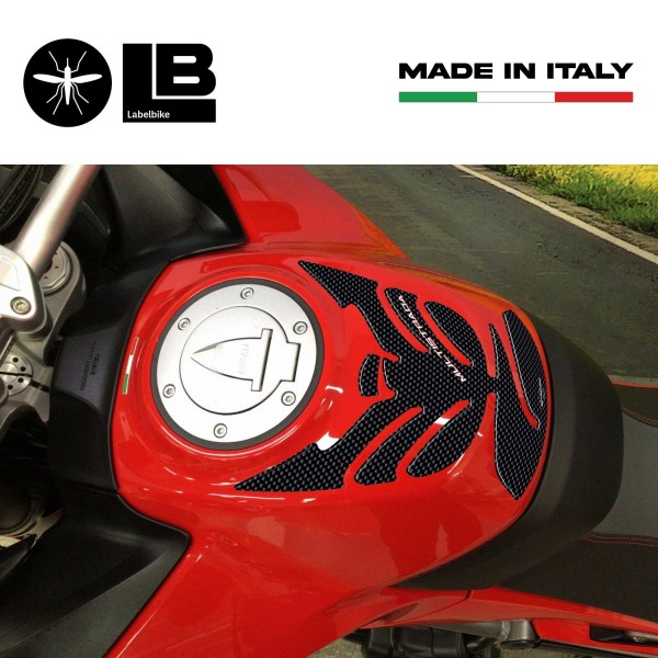 3D CARBON LOOK Gel-Protektor kompatibel für MOTO DUCATI MULTISTRADA 1260