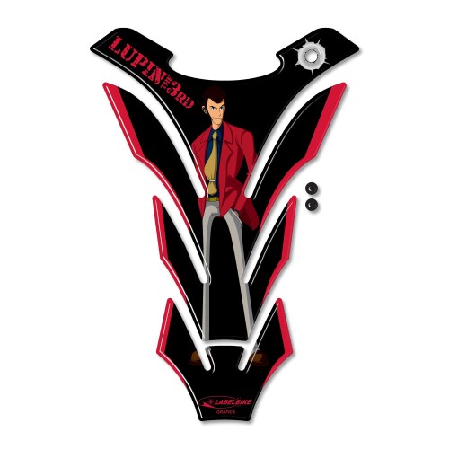 LUPIN 3-LA TERCERA RESINA 3D ADHESIVOS PARA TANQUES DE RESINA PARA MOTOCICLETAS