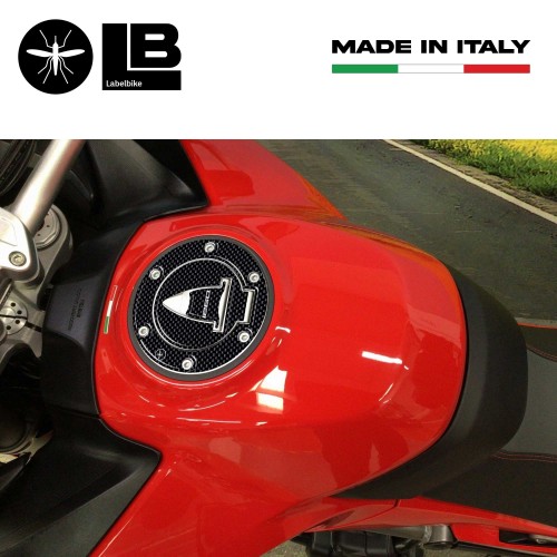 Tapón depósito ADHESIVOS 3D CARBONO PROTECCIÓN para MOTO DUCATI MULTISTRADA 1260 Carbono 2