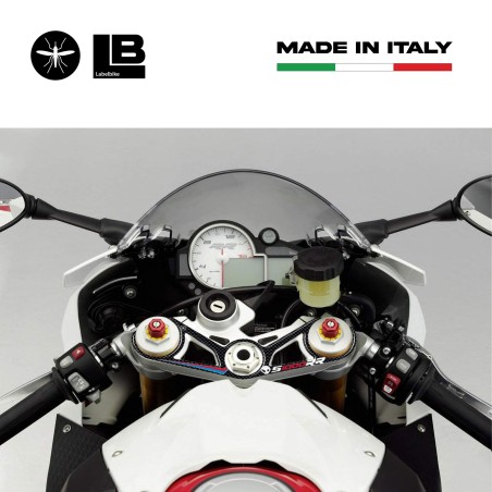 Pegatina 3D de Resina Placa de Horquilla compatible para BMW S1000RR 2009-2011 Motos