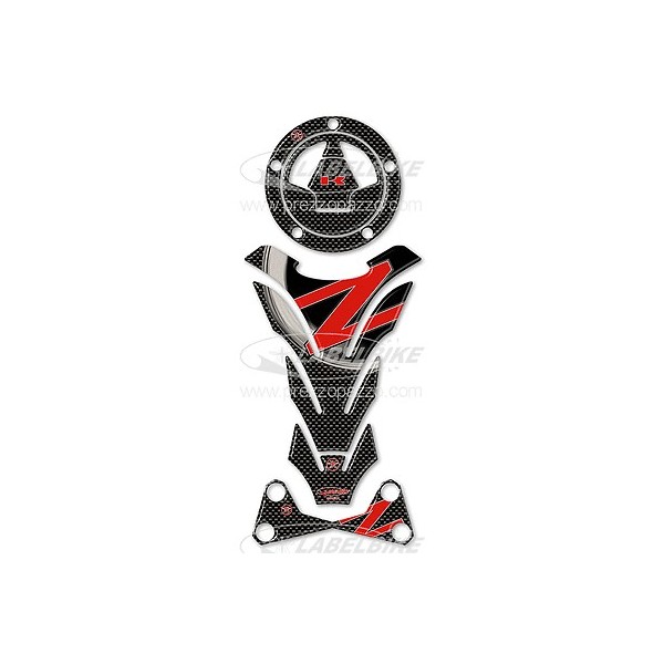 3D ADHESIVES συμβατά με KAWASAKI Z750 Z1000 PROTECTION MOTO STICKERS Z 750-1000 2007 και μετά