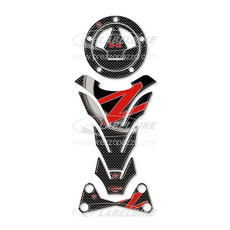 3D ADHESIVES συμβατά με KAWASAKI Z750 Z1000 PROTECTION MOTO STICKERS Z 750-1000 2007 και μετά