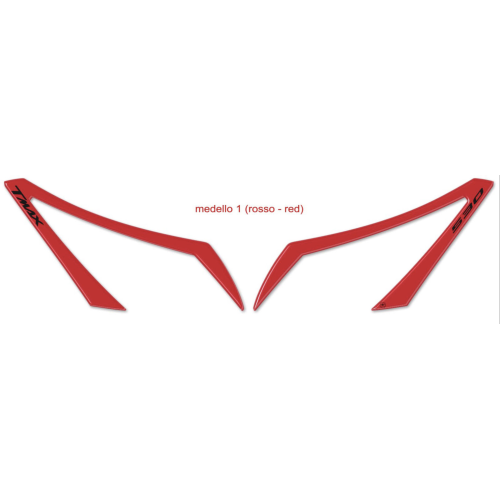 Adhesivos 3D para faros de scooter compatibles con Yamaha Tmax 2012 - 2014 2
