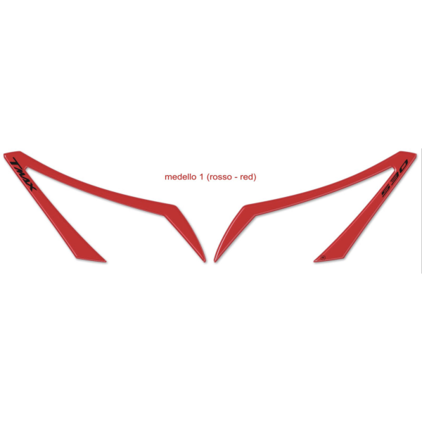 Autocollants 3D pour phares de scooter compatibles avec Yamaha Tmax 2012 - 2014