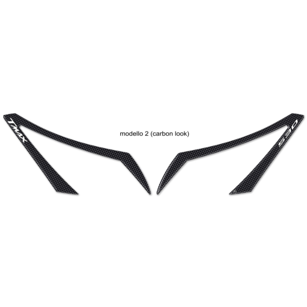 3D αυτοκόλλητα προβολέων σκούτερ συμβατά με Yamaha Tmax 2012 - 2014