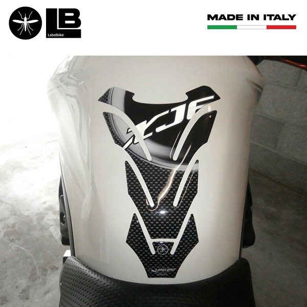 CARBON 3D GEL STICKERS ADHESIVE KIT συμβατό για YAMAHA XJ6 2008-2013 MOTORBIKE