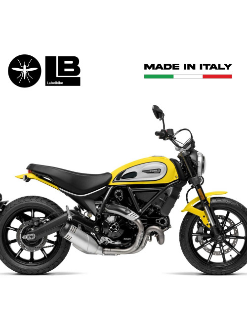3D RESIN SIDE PROTECTIONS COMPATIBLE for vintage DUCATI SCRAMBLER MOTORCYCLE 2
