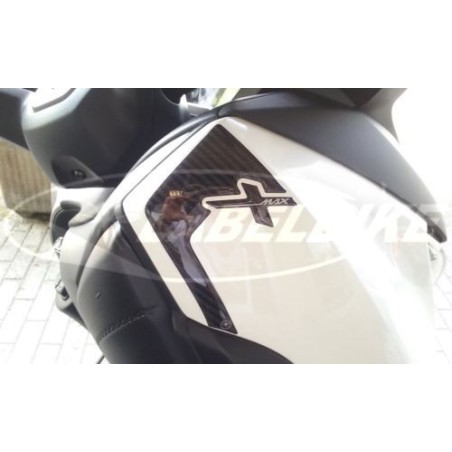 2 ADHESIVE-STICKERS 3D gel PARASKERS kompatibel für YAMAHA XMAX 400 2017-2021