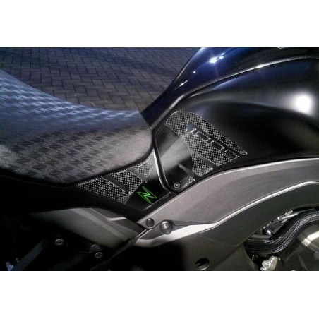 3D ΠΛΕΥΡΙΚΑ ΠΡΟΣΤΑΤΕΥΤΙΚΑ για μοτοσικλέτα KAWASAKI Z1000 2014-2020 πράσινο