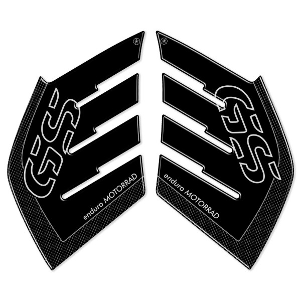 3D ADHESIVES δεξαμενής συμβατά για BMW R1200 GS ADVENTURE 2006-2013 CARBON