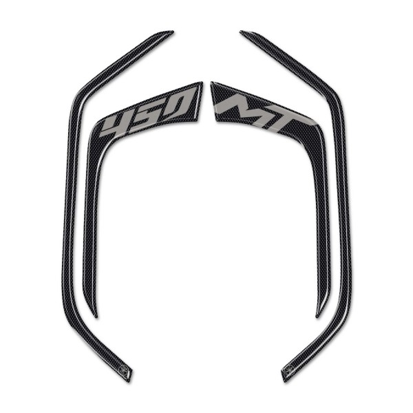 3D Gel Stickers 3D Protecteurs de Poignées de Moto compatibles avec CFMOTO 450MT