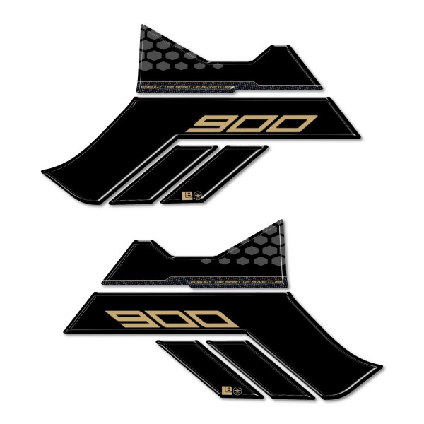 Stickers Tank side protectors compatible with Voge Valico 900DSX 2024