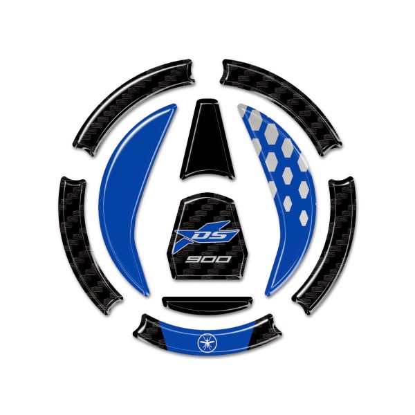 Tank cap protection sticker motorbike compatible with Voge Valico 900DSX 2024