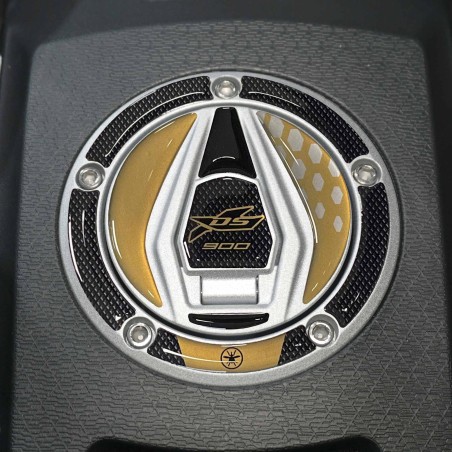 Pegatina de protección del tapón del depósito moto compatible con Voge Valico 900DSX 2024