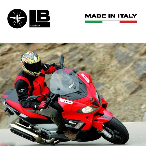MIRROR CAPS 2 3D GEL RESINED ADHESIVES kompatibel für GILERA NEXUS Scooter 2