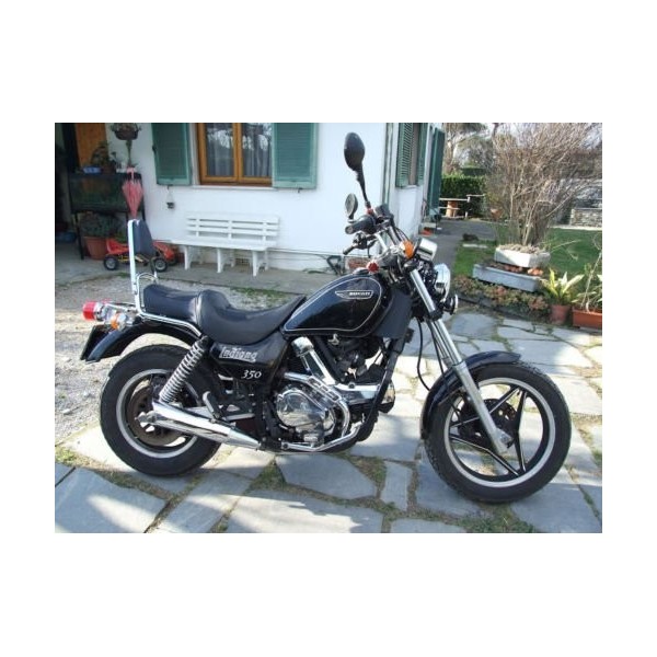 Kit 4 Pegatinas para laterales x MOTO DUCATI INDIANA 350 Pegatinas PLATA