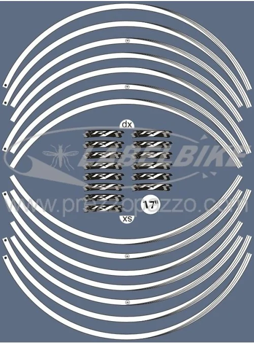 KIT STRISCE ADESIVE MOTO...