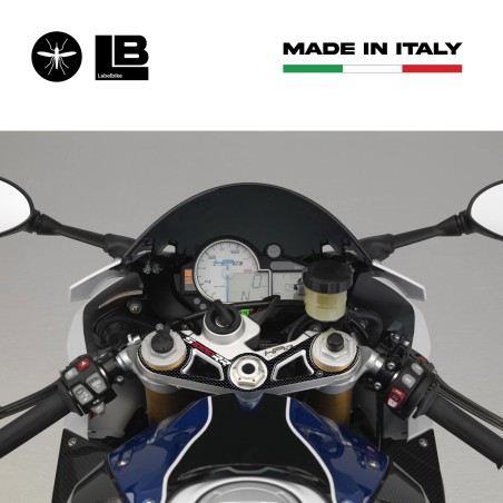 Placa de horquilla con protección de gel 3D compatible para BMW S1000RR 2012-2014 MOTO