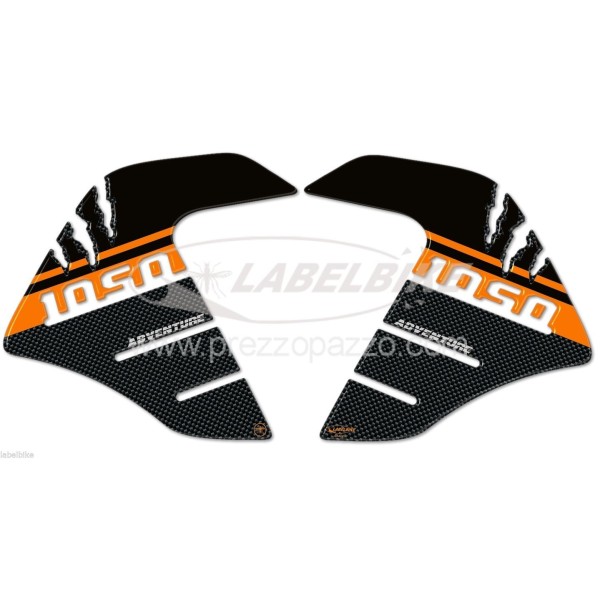 2 3D SIDE PROTECTIONS SIDE PROTECTIONS compatible for KTM 1050 ADVENTURE MOTORCYCLE