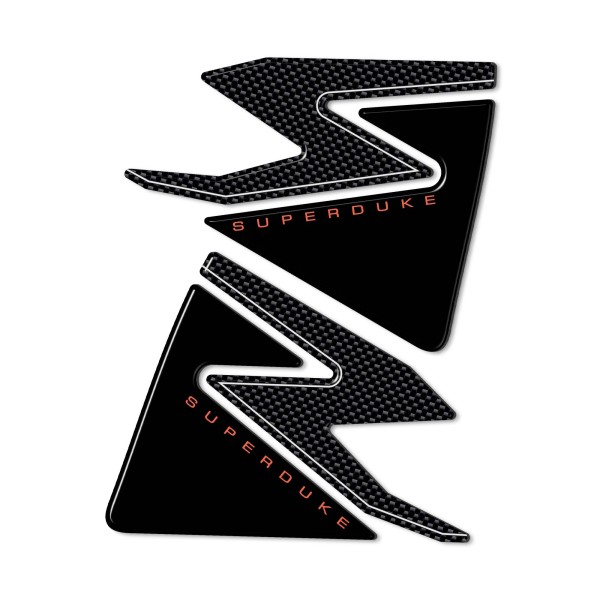 Stickers 3D Tank Side Protectors compatible avec Ktm Superduke 990 1290