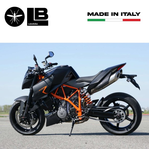 3D Aufkleber Tank Side Protectors kompatibel mit Ktm Superduke 990 1290