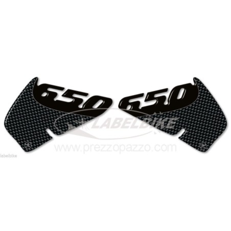 3D gel PROTECCIONES LATERALES compatibles para MOTO KAWASAKI ER-6n 2007-11