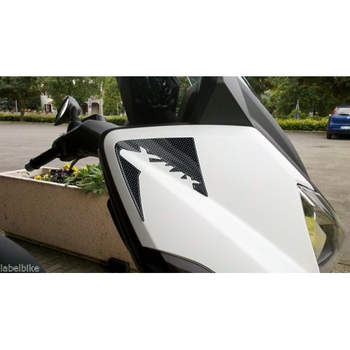                             2 ADHESIVES-STICKERS 3D gel PARKERS συμβατά για X MAX 400 YAMAHA XMAX 2013-2016
                          