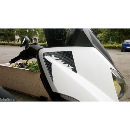 2 ADHESIVES-STICKERS 3D gel PARKERS συμβατά για X MAX 400 YAMAHA XMAX 2013-2016