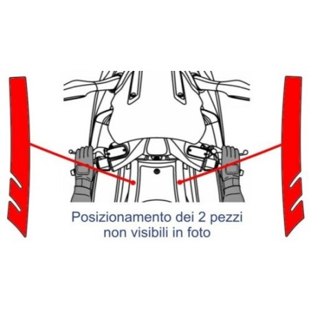 KIT BOOMERANG 3D ADHESIVES για Scooter XCITING 250 KYMCO-συμβατά ΠΡΟΣΤΑΤΕΥΤΙΚΑ