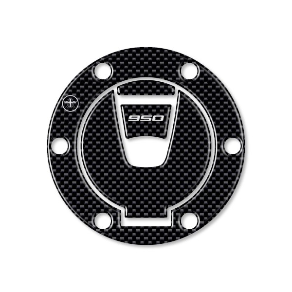 ADHESIVE 3D CARBON Καπάκι δεξαμενής KEYLESS για MOTO DUCATI MULTISTRADA 950