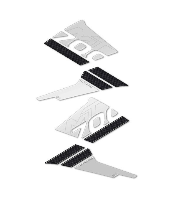 3D Gel Stickers 3D Motorcycle Tank Side Protectors compatible with CFMOTO 700MT