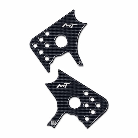 Protecteur de talon en gel de résine 3D adhésif pour moto compatible avec CFMOTO 800MT