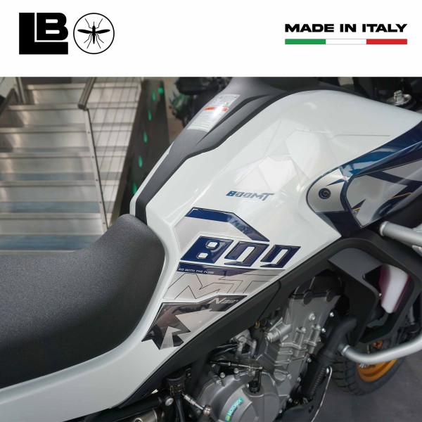 Motorrad Tank Seitenschutz 3D Gel Aufkleber kompatibel mit CFMOTO 800MT