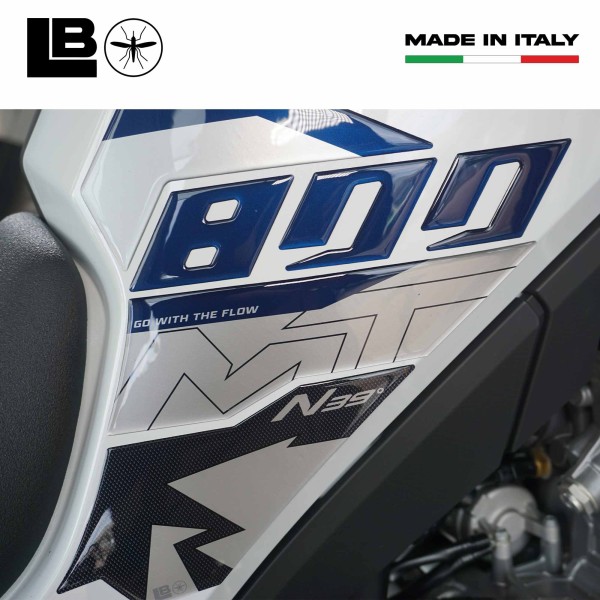 Motorbike Tank Side Protectors 3D Gel Stickers compatible with CFMOTO 800MT