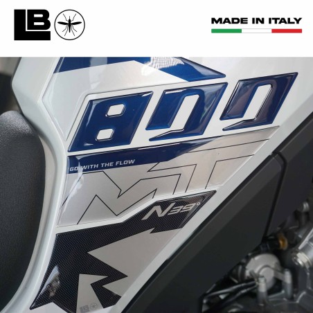 Motorrad Tank Seitenschutz 3D Gel Aufkleber kompatibel mit CFMOTO 800MT