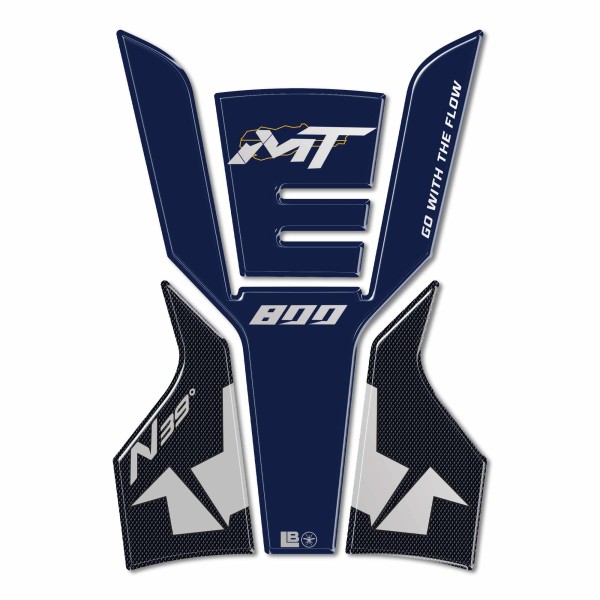 Sticker 3D Tank Protector protecteur de réservoir moto compatible avec CFMOTO 800MT