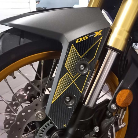 3D Aufkleber Sattelstützen Protektoren kompatibel mit Voge Valico 525DSX Motorräder 2024-25