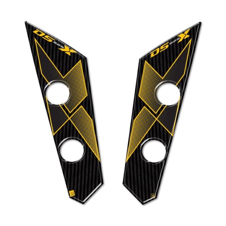3D Stickers Seatpost Protectors compatible with Voge Valico 525DSX motorbikes 2024-25