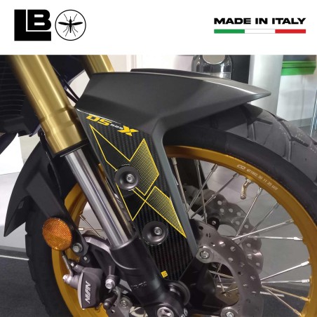 3D Aufkleber Sattelstützen Protektoren kompatibel mit Voge Valico 525DSX Motorräder 2024-25