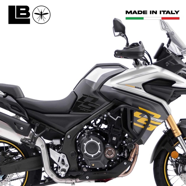 Selbstklebende Tank-Seitenschützer kompatibel mit Voge Valico 525DSX 2024-5