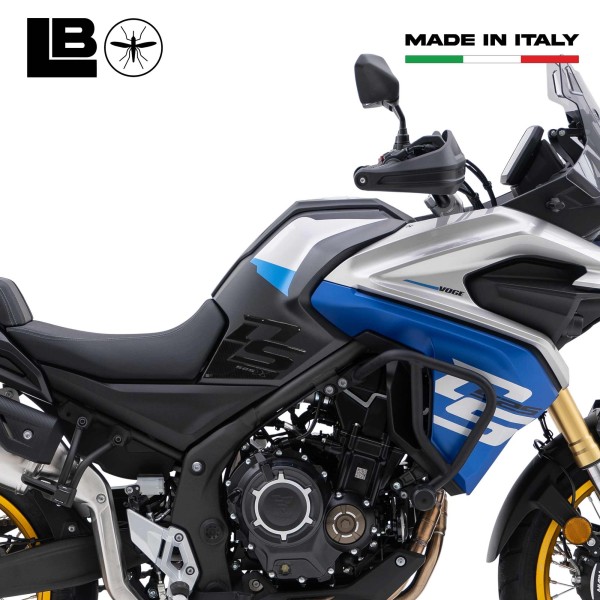 Selbstklebende Tank-Seitenschützer kompatibel mit Voge Valico 525DSX 2024-5