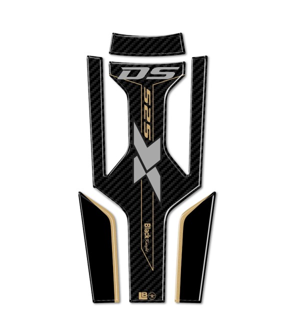 Sticker 3D protection de réservoir moto compatible avec Voge Valico 525DSX 2024