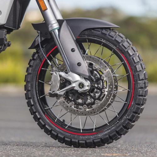 17-19" WHEEL RIMS COMPATIBLE FOR MOTO DUCATI MULTISTRADA 1200 ENDURO Red