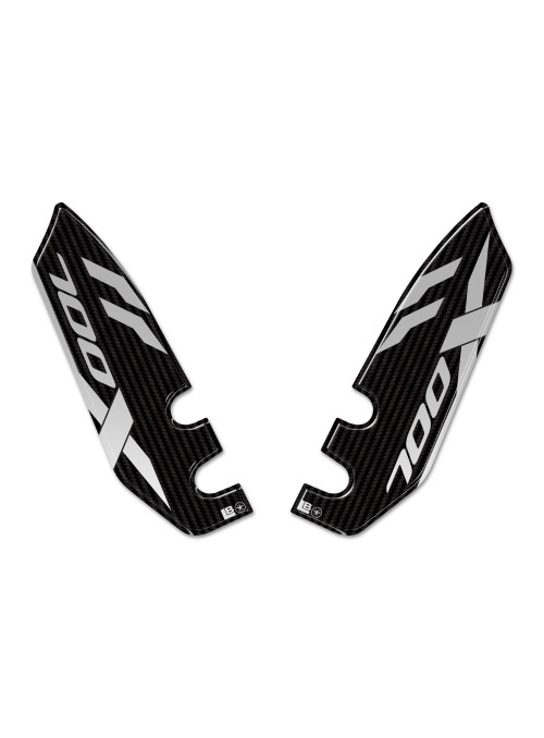 Pegatinas de protección para guardabarros de moto compatibles con QJ Motor SRT 700X 2