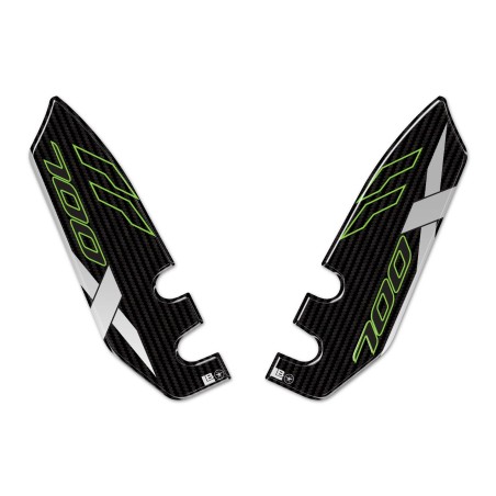 Pegatinas de protección para guardabarros de moto compatibles con QJ Motor SRT 700X