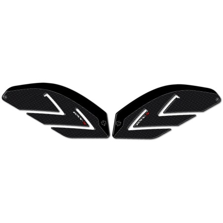 2 3D-SEITENSCHÜTZEN ADHESIVES kompatibel für SUZUKI GSXS 1000 MOTO