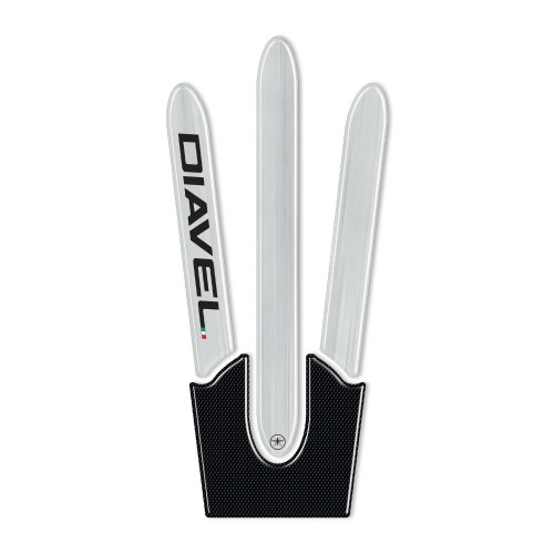                             CARBON 3D RESIN ADHESIVE SURFACE συμβατό για MOTORCYCLE DUCATI DIAVEL Νέο
                          