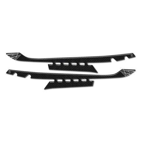 2 3D Resin Gel Stickers Handle Protection compatible for Honda Integra